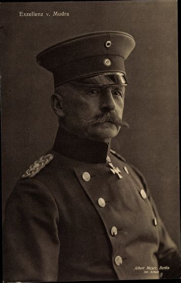 Ansichtskarte Postkarte General Bruno Von Mudra Portrait In Uniform