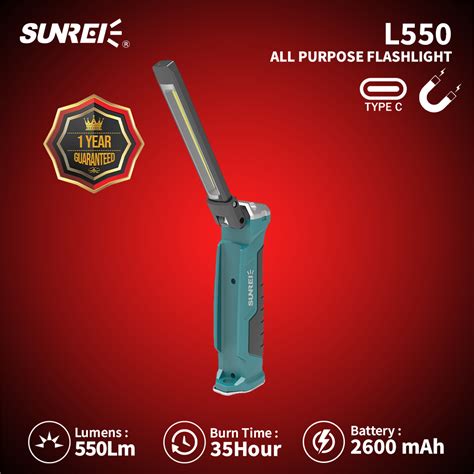 Jual Lampu Kerja Emergency Lamp Sunrei L Lumens Ipx Water