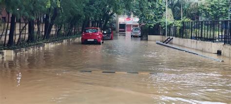 Waterlogging Due To Heavy Rainfall In Several Areas Of Guwahati Pics