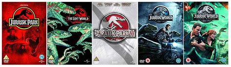 Buy Jurassic Park 1-5 Complete DVD Movie Collection: Jurassic Park ...