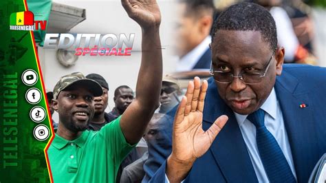 LIVE Macky Sall fait ses adieux au peuple Sénégal Sonko investi