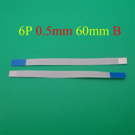 5 2000pcs New FFC FPC Flat Flexible Cable 0 5mm Pitch 6 Pin 6PIN