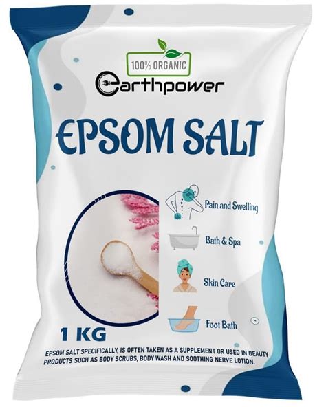 Earthpower Epsom Salt For Pain Relief Epsom Salt For Foot Epsom Salt