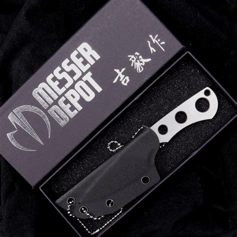 SK Naked Version Sandvik C Stahl Stonewashed EDC Messer