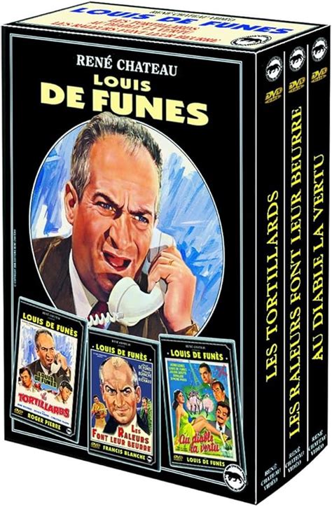 Coffret Louis De Funes Dvd Tortillards Au Diable La Vertu Les