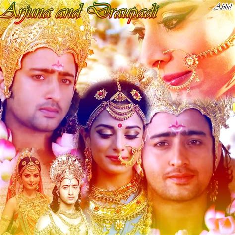 Mahabharat Star Plus Arjun And Draupadi