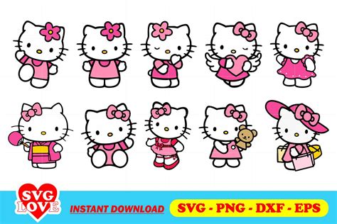 Hello Kitty Svg Free Svg Files For Cricut Silhouette Porn Sex Picture