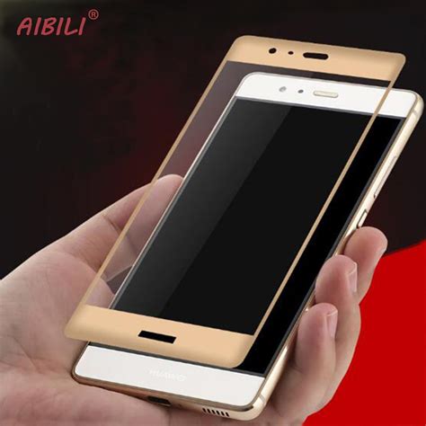 Aibili Pcs D Curved Edge Full Cover Tempered Glass Film For Huawei