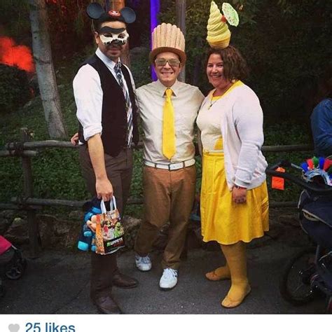 Disneyland treats costumes. Mickey's Premium, churro and Dole Whip ...