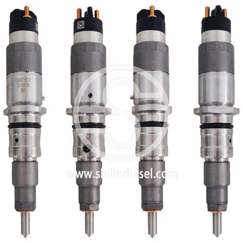 Genuine Bosch Cummins Komatsu Pc200 Fuel Injector 0445120231 0445120059 5263262 6754113011