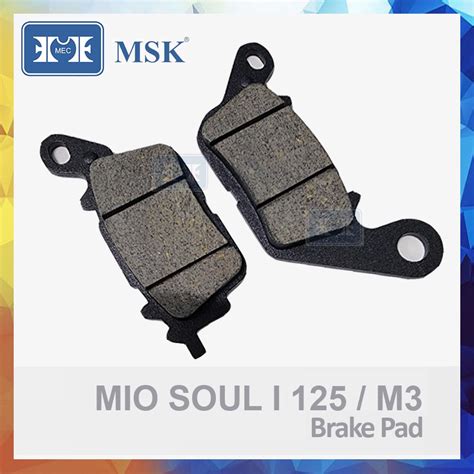 Mio Soul I125 M3 Nmax Front Aerox Sniper 150 New Mxi Brake Pad MSK