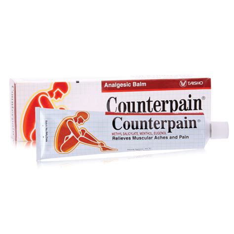 Counterpain Analgesic Balm Relieves Muscular Aches And Pain 120g – USA ...