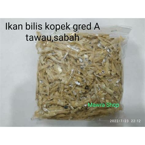 Ikan Bilis Kopek Gred A Dari Tawau Sabah Shopee Malaysia