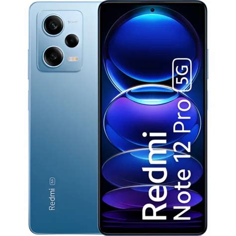 Redmi Note 12 Pro 5g Glacier Blue 128 Gb 6 Gb Ram At 19300 00