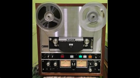 Катушечный магнитофон (Бабинокрут) SONY TC-9000F-2 - YouTube