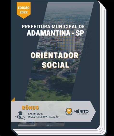 Apostila Orientador Social Prefeitura Municipal De Adamantina Sp