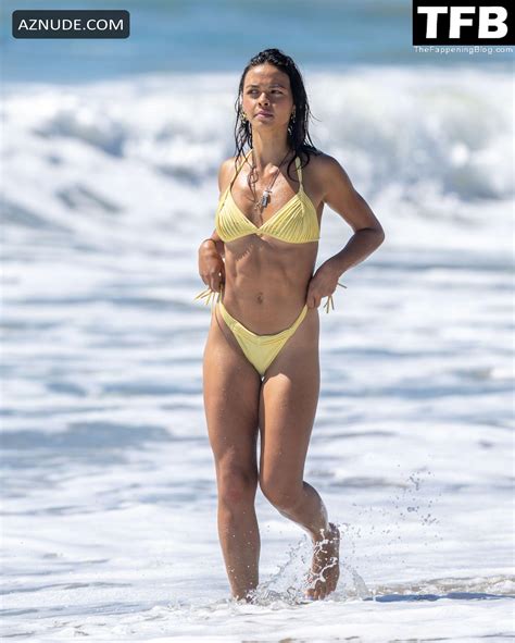 Vanessa Bauer Sexy Seen Flaunting Her Hot Bikini Body At The Beach In Malibu Aznude