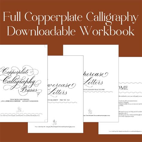 Copperplate Etsy