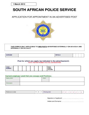 Police Application Process