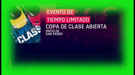 Eventos Diarios Copa Clase Abierta Exotic Rides W Gameplay