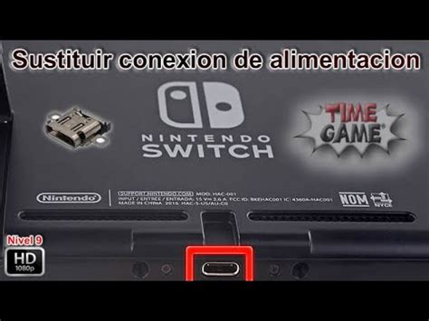 Cambiar O Reparar Conexion De Carga En Nintendo Switch Youtube