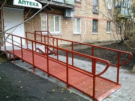 Пандус для инвалидов | Пандус металлический цена под ключ в Орле