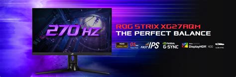 Asus ROG Strix XG27AQM Monitor | Gigahertz