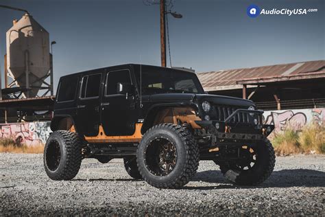 Jeep Wrangler Jk X Fuel Wheels Maverick D Custom Copper