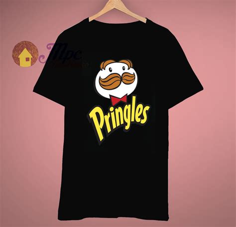 Food Inspired Snack Hypebeast Pringles Logo T Shirt - Mpcteehouse