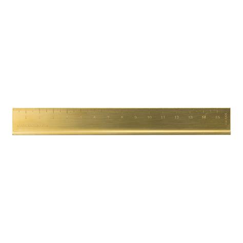 Midori Brass Ruler 42167006 Office And School Rulers Office Products