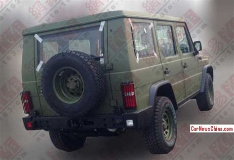 Spy Shots Beijing Auto V80 Is Ready For The Chinese Army