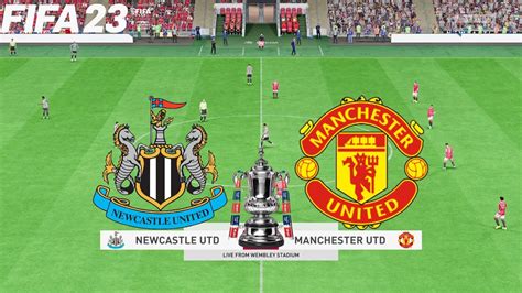 Fifa 23 Newcastle United Vs Manchester United The Fa Cup Ps5 Full