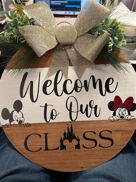 Disney Welcome Home Sign Etsy