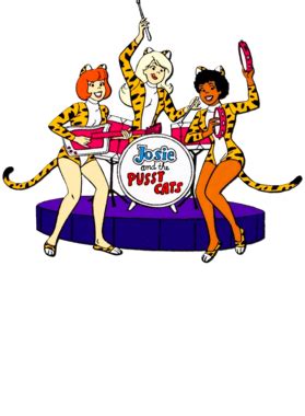 Josie And The Pussy Cats Vintage Cartoon T Shirt