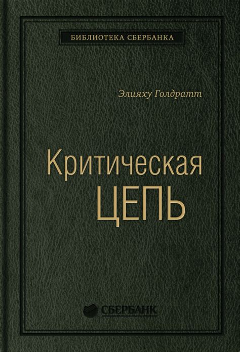 Критическая цепь.Том 30 (Библиотека Сбера) — купить книгу Элияху ...