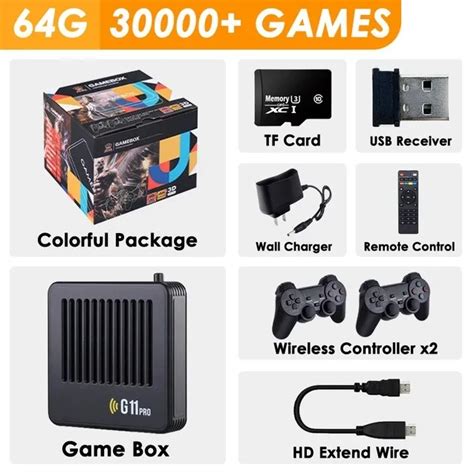 G Pro K Hd Tv Set Top Game Box And Retro Gaming Video Games Consoles