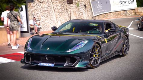 Supercars In Monaco CSATW599 Aventador SVJ 812 Competizione