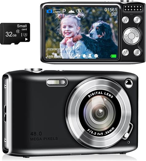 Amazon Canada Mp Point And Shoot Digital Camera With Macro Mode K