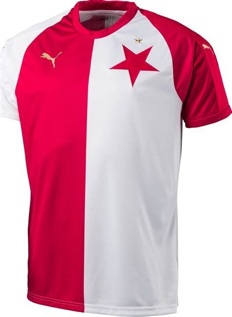 Foto PUMA SK Slavia Home Jersey Pro Fit Adults 928763 01 S Zbozi Cz