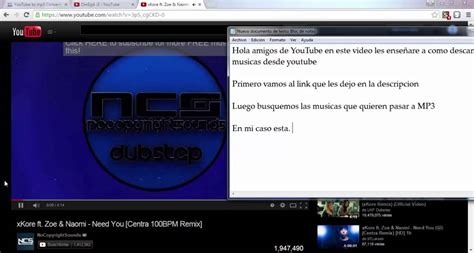 Como Descargar Musica Desde YouTube YouTube