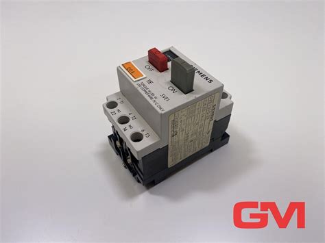 Siemens Motor Circuit Breaker 3ve1010 2f 3ve1 11e 063 1a Ebay