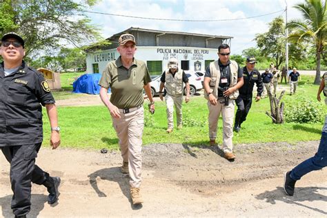 Tumbes Ministro Del Interior Supervisa Seguridad Policial En La