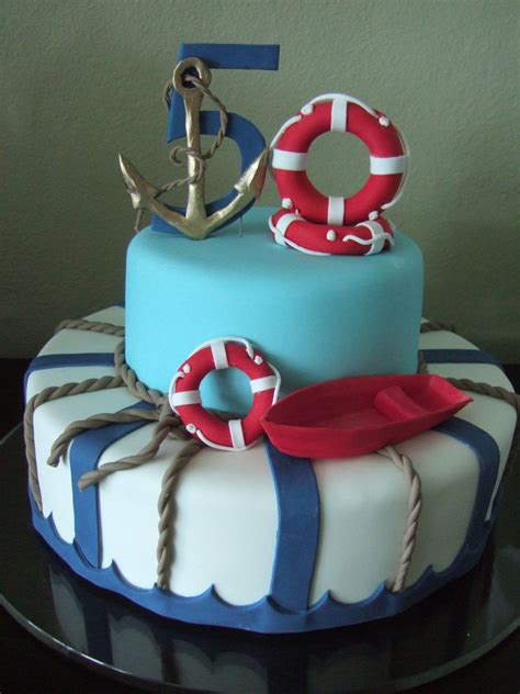 Nautical Cake Nautical Birthday Cakes Nautical Cake Boat Cake