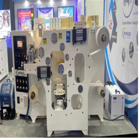 Hot Melt Adhesive Coating Machine For Label Stock Barcode Label At Rs Piece Tilpat