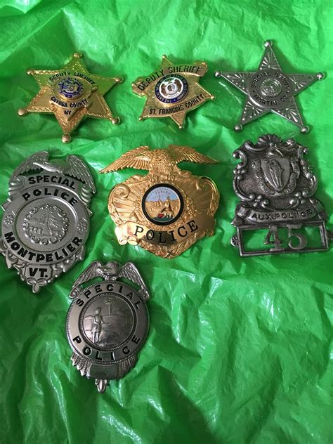 Police Badge Collection For Sale Only 4 Left At 75