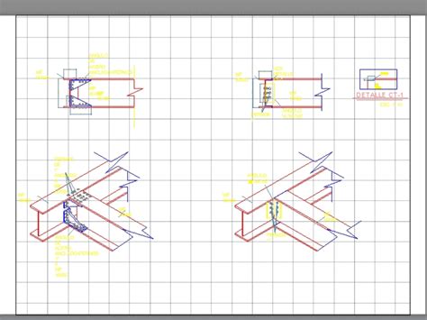 Union Vigas Metalicas En Autocad Descargar Cad Kb Bibliocad