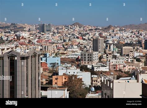 The panoramic view of Abha city, Saudi Arabia Stock Photo - Alamy