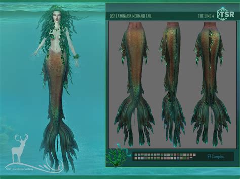 The Sims Resource Laminaria Mermaid Tail