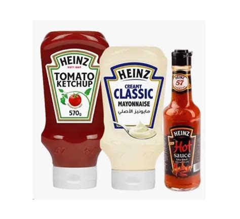 Heinz Mayonnaise 400ml Heinz Ketchup 570g Heinz Hot Sauce 165g Bundle Offer In Bahrain