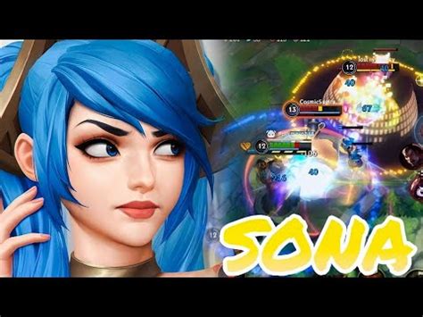 Wild Rift BEST SUPPORT SONA S FULL GAMEPLAY ITEMS RUNES YouTube